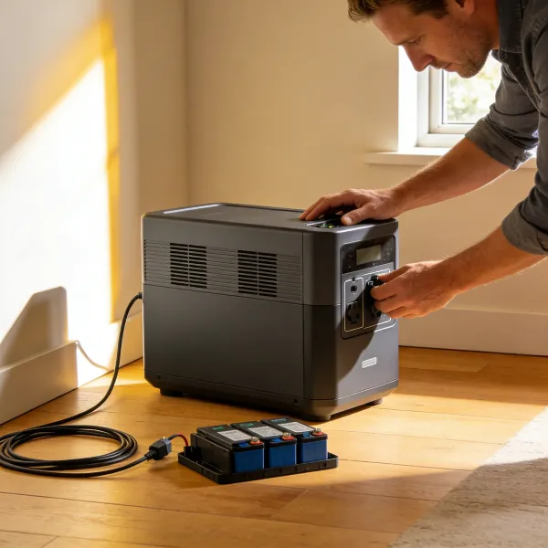 backup batterij voor stroomuitval