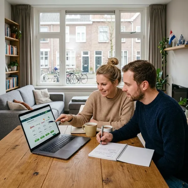 Waar je energiecontracten op vergelijkt