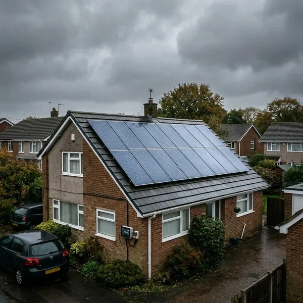 Hoeveel minder stroom leveren zonnepanelen zonder zon