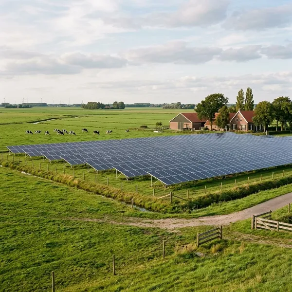 Zonnepanelen in de tuin plaatsen