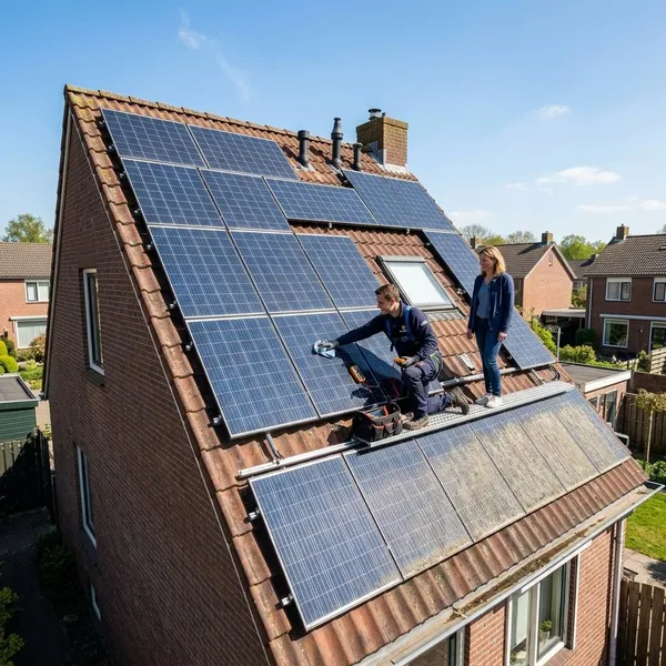 Wanneer zonnepanelen schoonmaken zinvol is