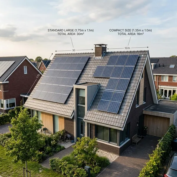 Hoeveel zonnepanelen passen op je dak