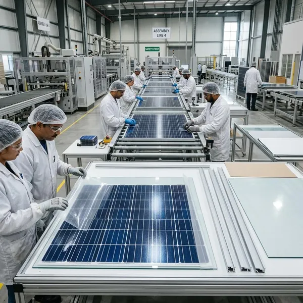 hoe worden zonnepanelen gemaakt