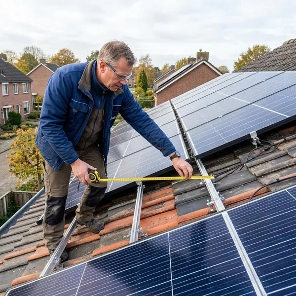Meer panelen of meer tussenruimte kiezen