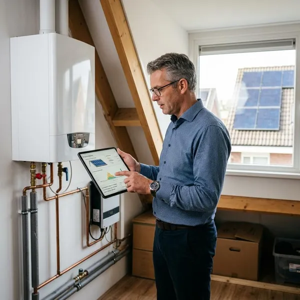 hoeveel zonnepanelen nodig voor elektrische boiler