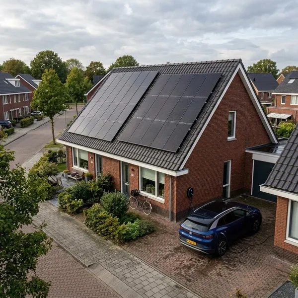 hoeveel zonnepanelen nodig voor laadpaal