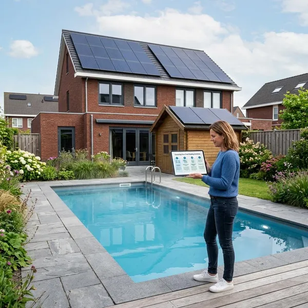 Factoren die het aantal panelen of collectoren bepalen