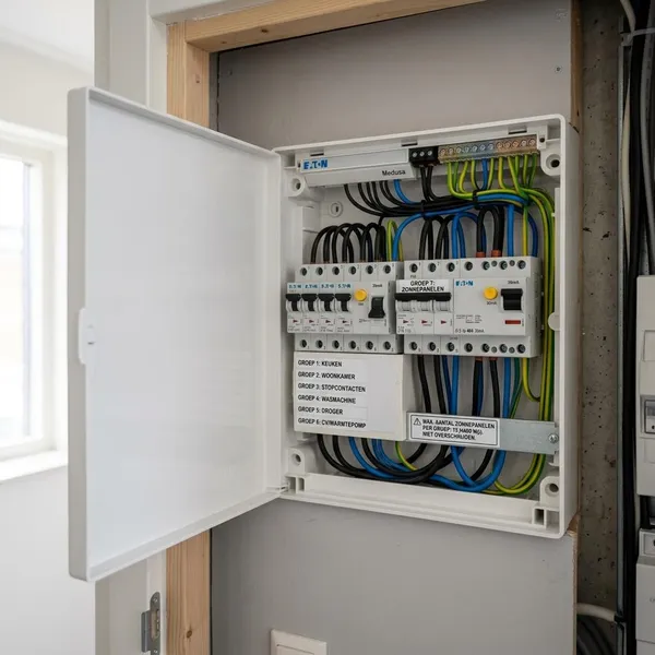hoeveel zonnepanelen op 1 groep