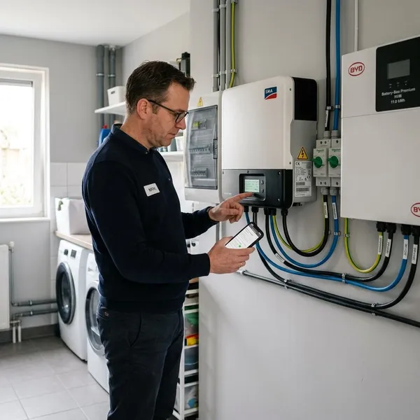 Zo controleer je of je omvormer batterijgeschikt is