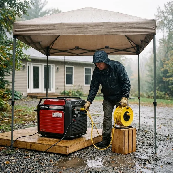 Stappenplan voor veilig gebruik bij regen
