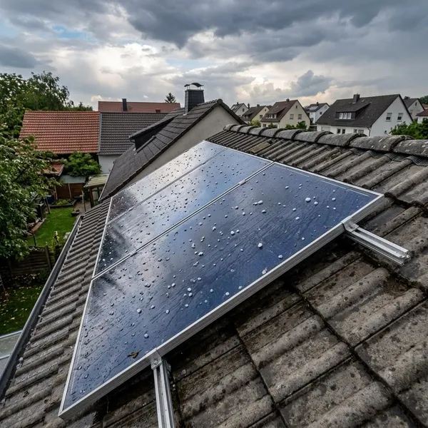 Hagelschade aan zonnepanelen voorkomen