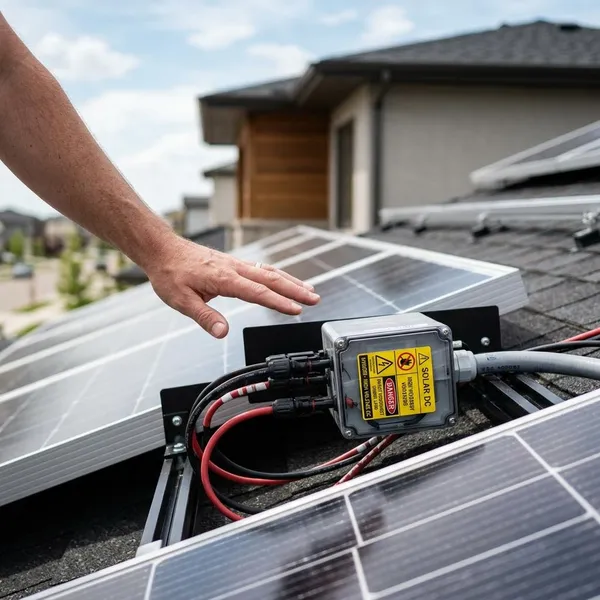mag je zonnepanelen aanraken