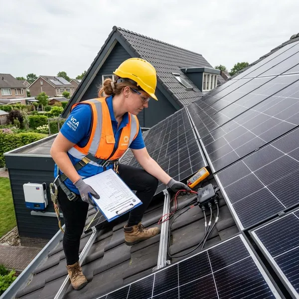 Wie zonnepanelen mag keuren