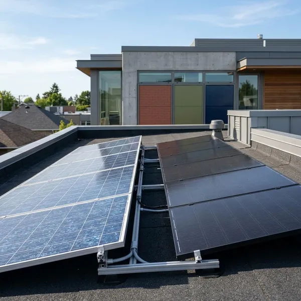 Wanneer blauwe zonnepanelen logisch zijn