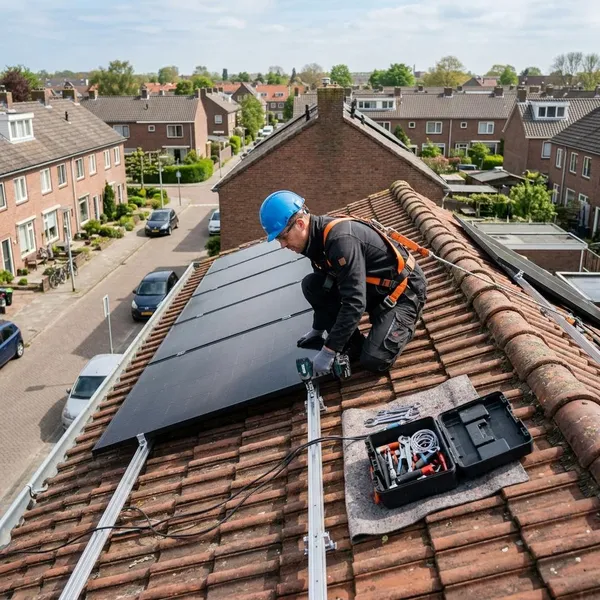 zelf zonnepanelen installeren