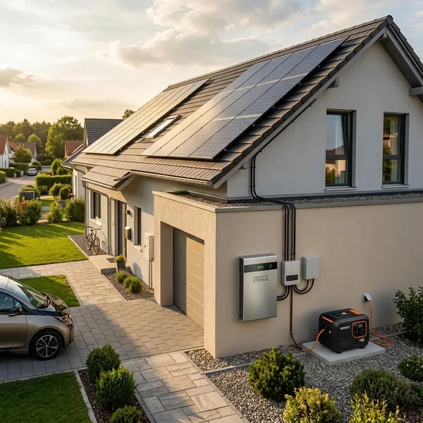 zonnepanelen batterij generator