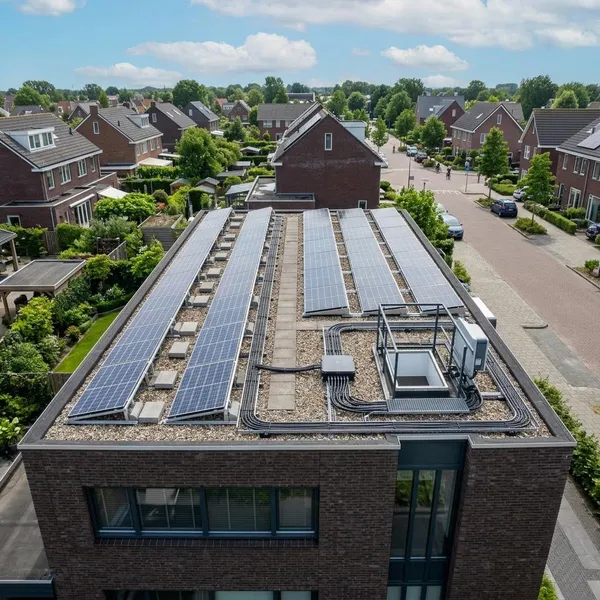 zonnepanelen montage plat dak