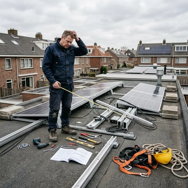 Hoe je de panelen het best plaatst